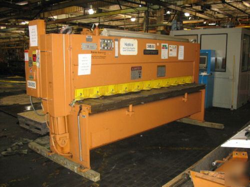 Cincinnati century 2H-10 hydraulic 10' x 1/4