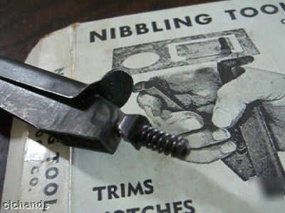 New * * adel (usa made) nibbling tool sheet metal 7/16