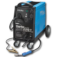 New clarke mig 185T mig/fluxcore turbo 220 v csa 