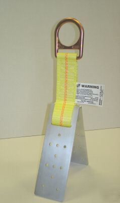 Fall protection saf-t-anchor roof anchor double 3/16