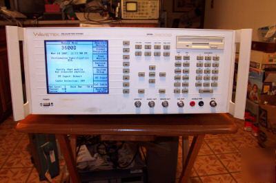 New like wavetek 3600D cellular test system w/manual 