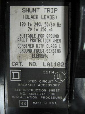 Square d LA36400MT LA36400 i-line shunt trip la 400 amp