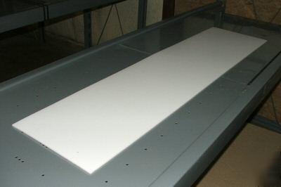 Solid virgin teflon sheet 1/4