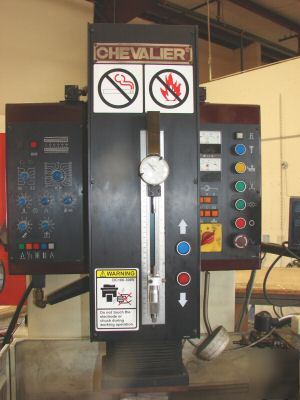 1998 chevalier dm 323 ram edm 30AMP dro machine
