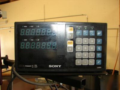 1998 chevalier dm 323 ram edm 30AMP dro machine