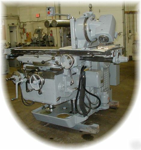 Kearney & trecker 315-TF16 horizontal mill - 1970's
