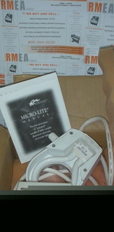 New micro lite fluorescent ring light FV1000 w/FL150 