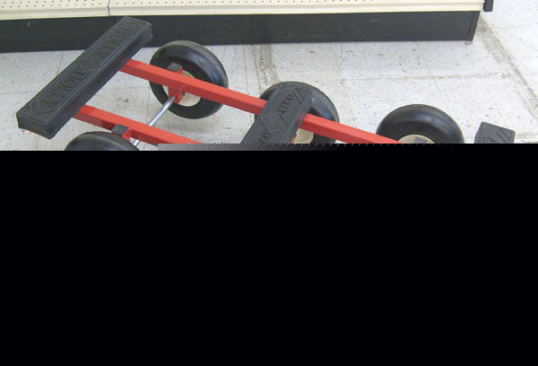 Steel moving dolly 500 lb capacity piano dolly 9