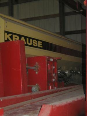 Grain drill 5530 krause folding 3 section monitor