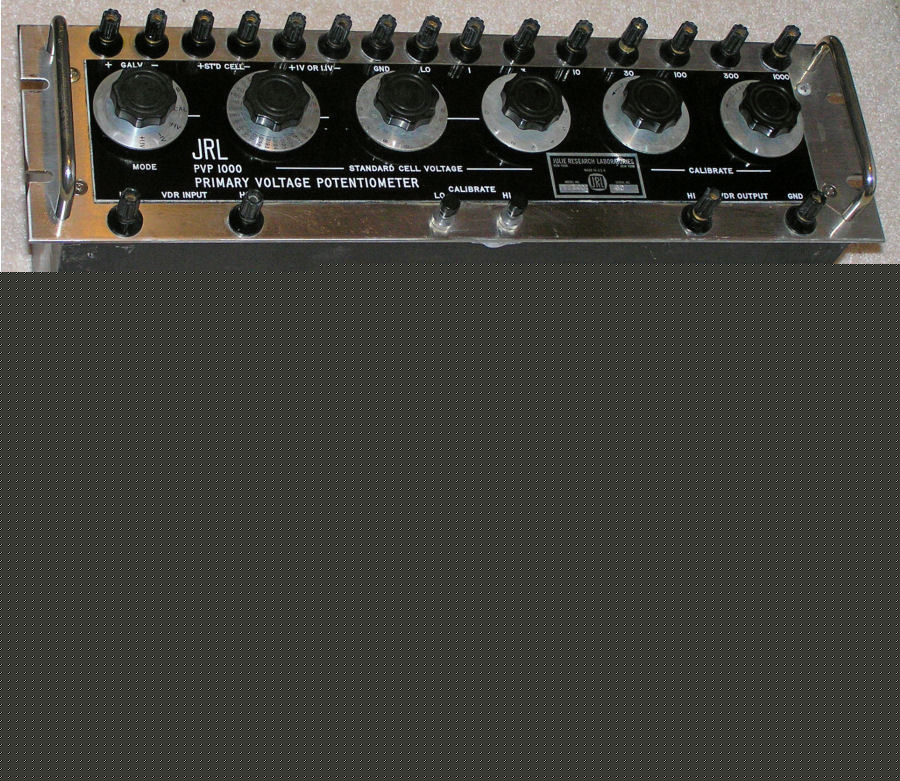 Jrl julie PVP1000 precision voltage potentiometer calib