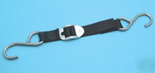 Cover tie-down kit 304 stainless steel & webbing 12FT