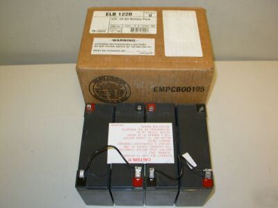 Lithonia lighting 12V 20 ah battery pack elb 1220 