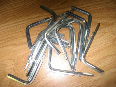Locksmith safe tech lot of 16 safe change keys s&g
