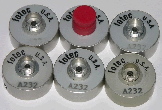 Lot of 6 fotec A232 fiber adapters ntt fc/D3