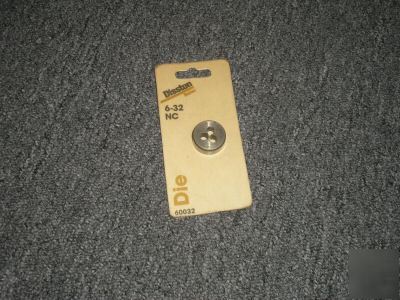 New disston 6-32 nc solid round die