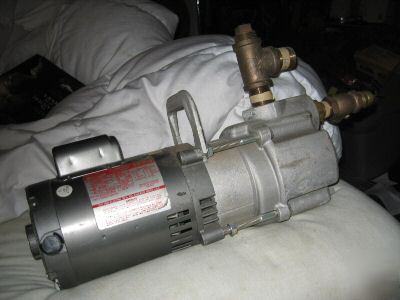 New teel portable heavy duty water pump & motor usa