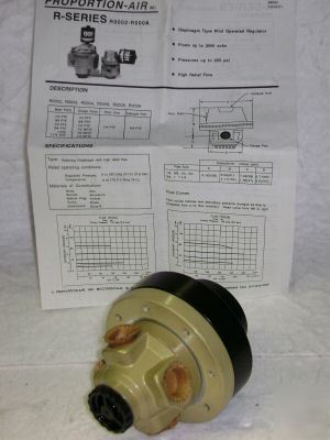 Proportion air r-series diaphram type regulator R0004B