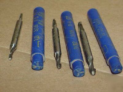 Putnam hs 2 fl minature ball end mills 3/32, 1/8 5/32