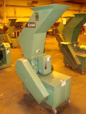 Rapid grinder, 5 hp, 9X12 throat, 1994 #2117 wh