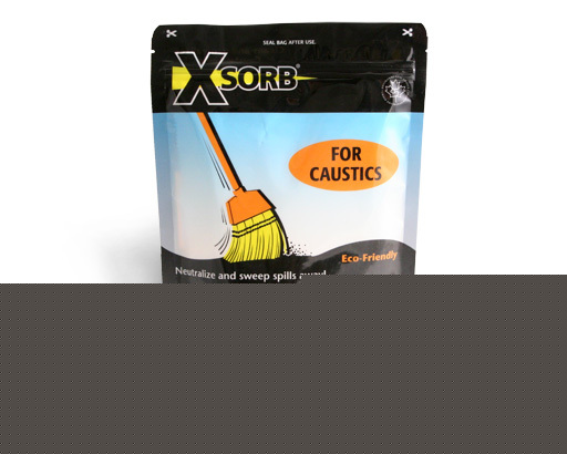 Xsorb super absorbent caustic neutralizing 1.82 qt. bag