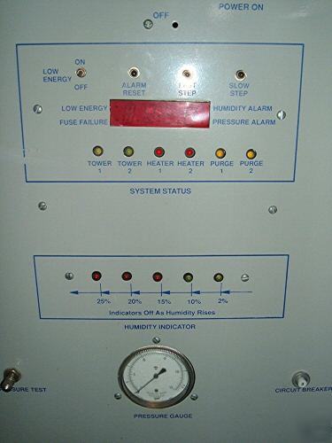 Cell phone tower telecommunications antenna air dryer