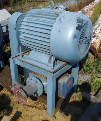 Delco solid plastic material pump