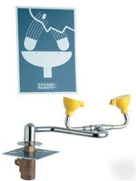 Emergency eye/face wash, deck mount, chicago 9011, ada