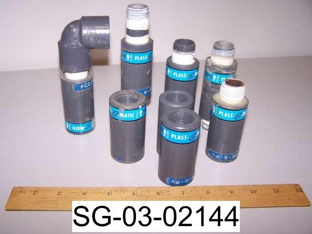 Plast-o-matic flow controllers 4 6 8 gpm (7) pvc