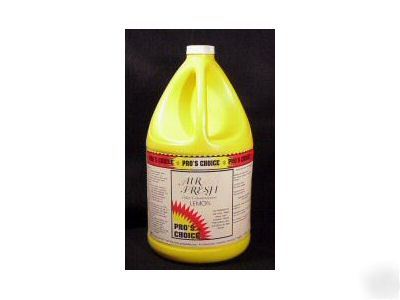 Pro's choice air fresh lemon - 1 gallon