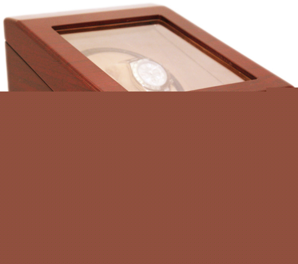 Red wood 2 + 3 automatic watch winder box battery or ac