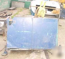 Used: al-be traveling pipe saw, model AB18D. 18