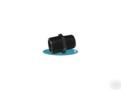  poly threaded reducer nipple.................1