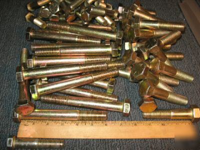 3/4-10X6 3/4-10X31/2 5/8-11X31/4 grade 8 hex bolts 
