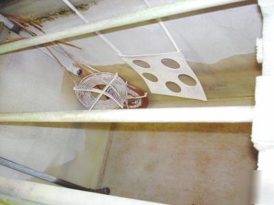 High density polypropylene chemical tanks 92-179 gal cp