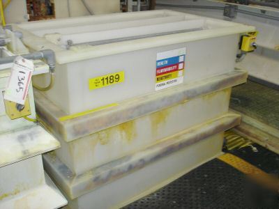 High density polypropylene chemical tanks 92-179 gal cp