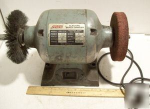 Msc 6â€ bench grinder, 1/4 hp, 3450RPM, 110V