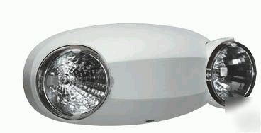 Quick-mountÂ® emergency lighting unit with battery