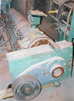 Used: single screw extruder barrel, 3