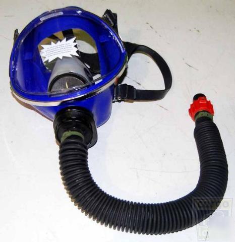 New survivair 942606 facepiece and hose assy respirator 