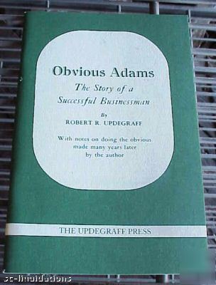 10 x obvious adams; story of a successful businessman