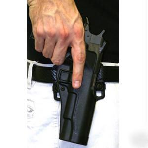 Blackhawk cf holster w/bl & paddle, serpa, rh, glock