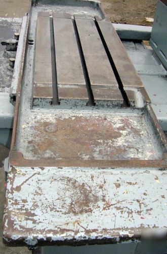 Clean 18Â¿ harvel surface grinder with 8Â¿ riser