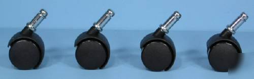 New *** 8 rubbermaid furniture casters swivel 1.5