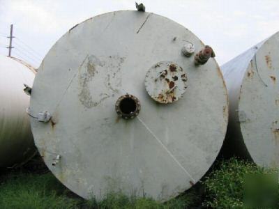 Used 2800 cubic foot carbon steel silo (3863)