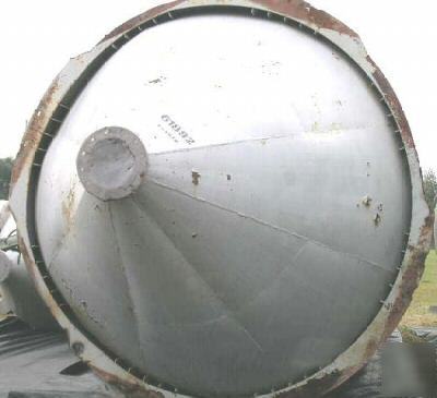 Used 2800 cubic foot carbon steel silo (3863)