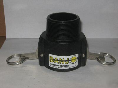  banjo polypropylene cam & groove fitting 200B