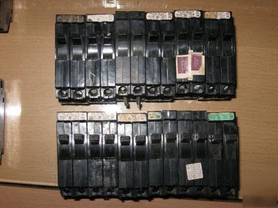 12 ite eq-t twin tandem 20 amp breakers great shape