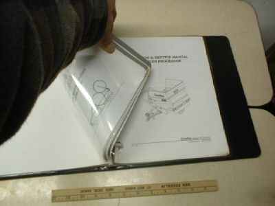 Deweze bale pick-up super ii & roto slicer manual parts