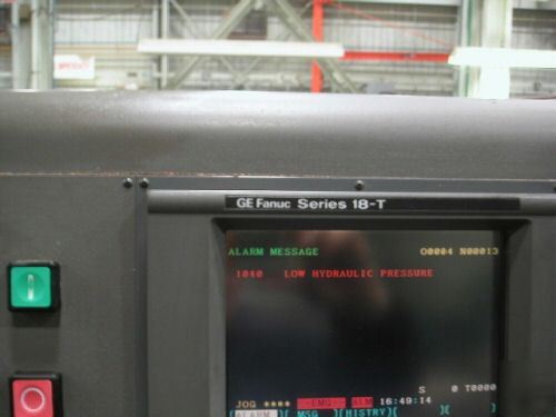 Hardinge conquest t-51 big bore cnc lathe
