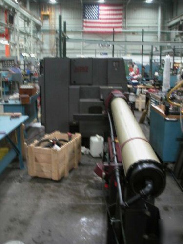 Hardinge conquest t-51 big bore cnc lathe